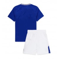 Echipament fotbal Everton Tricou Acasa 2024-25 pentru copii maneca scurta (+ Pantaloni scurti)